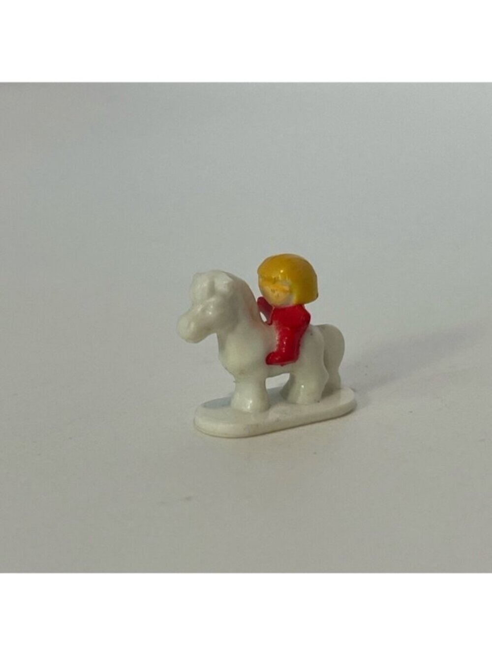 Bluebird Polly Pocket 1991 Dream World Figure Doll Vintage Blonde Kid on Horse